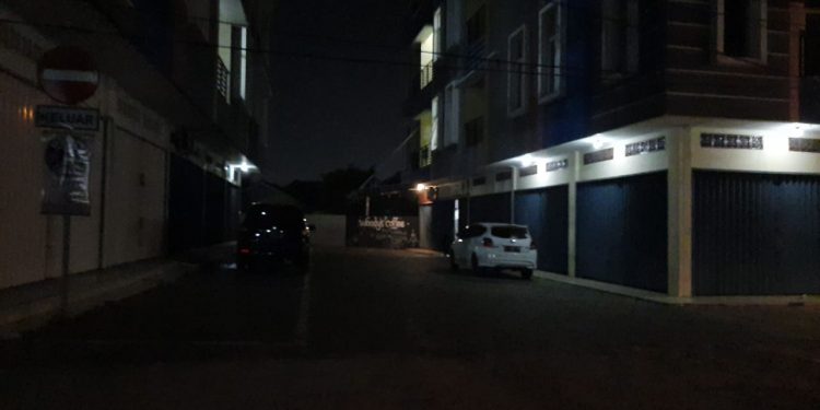 Lokasi motor Wartawan dicuri, Ruko RDM, Ciracas, Kecamatan Serang, Kota Serang