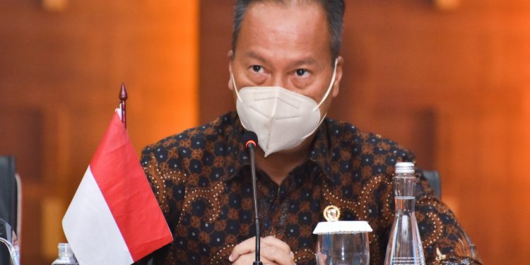 Menteri Perindustrian Agus Gumiwang Kartasasmita pada acara Dialog Nasional dengan tema Strategi Meningkatkan Daya Saing Kawasan Industri Indonesia [doc/Kemenprin]