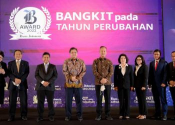 Penganugerahan Bisnis Indonesia Award 2022 [doc: Kementrian Kordinator Ekonomi RI]