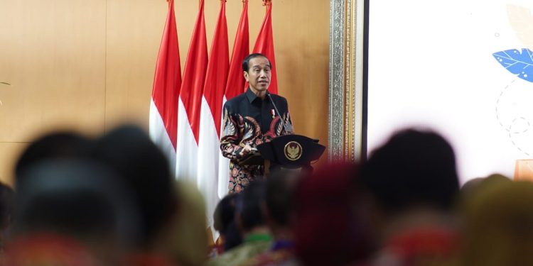 Presiden Joko Widodo dalam Pembukaan Rakornas Pengawasan Intern Kemebtrian Koordinator Bidang Perekonomian [doc: Kemenko Bidang Ekonomi]
